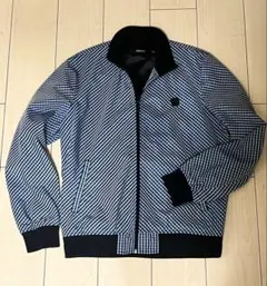 チェック柄 ブルゾン/ジャンパーコート