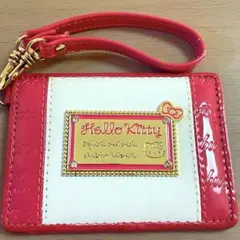 【美品】2014年製　ハローキティ　パスケース　キティ　ピンク