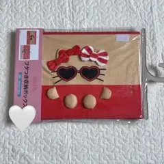 【アベイル日焼けキティ 】ハート型サングラス クッションとウォールポケット ハローキティ - 日焼けキティ サングラス マスコットチャーム