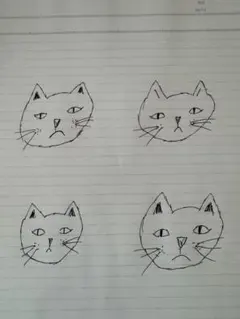 サイズA4 猫