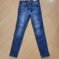 BAYFLOW DENIM スリムスキニーデニム W-24　美品