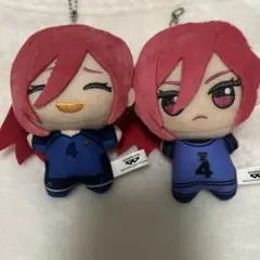 千切豹馬 ちびぐるみ 2点