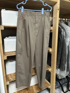 UNIQLO U タックワイドパンツ