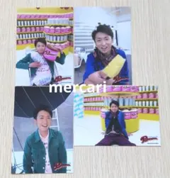 嵐 大野智 公式写真４枚セット＊2012年 Popcorn フォトセット