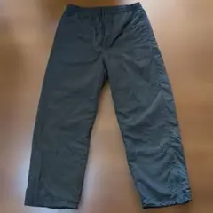 GU　中綿パラシュートパンツ　L　オリーブ