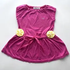 SONIA RYKIEL ENFANT レモン ワンピース ピンク 80㎝のサムネイル