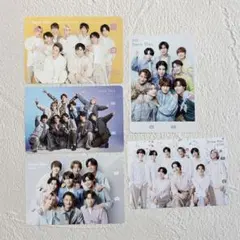 SnowMan バースデーカード　5枚セット