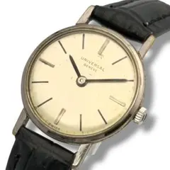 稼働 美品 UNIVERSAL GENEVE 腕時計 レディース 手巻きのサムネイル