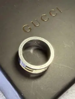 GUCCI グッチGリング シルバー リング のみ７号