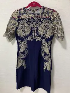 パーティードレス（ネイビー）