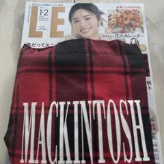 LEE 2026年1・2月号 + MACKINTOSH トート&カレンダー付