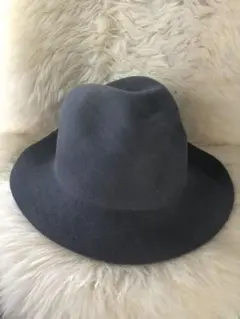 【新品値下げ！】タグ付！BEAMS  毛100%  スタンダードグレー　HAT