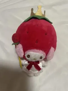 マイメロディ　いちごのお家 なりきりぬいぐるみ　マスコットキーホルダー　マイメロ