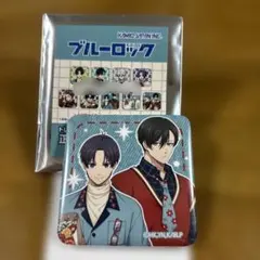 ブルーロック　アニメジャパン　限定　缶バッジ　潔世一、糸師凛