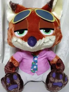 ズートピア 2 スーパーラージ ぬいぐるみ ニック・ワイルド　全１種