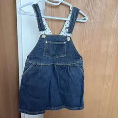 PETIT BATEAU デニムサロペットワンピース