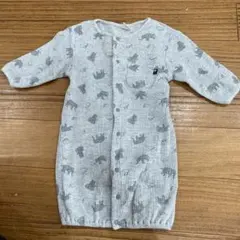 futafuta 動物柄ロンパース 50-70