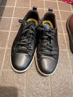 【美品】黒 スエード コールハーン US9.5 27CM