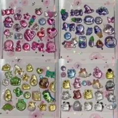 ぷっくりシール　おすそ分け　4枚セット②