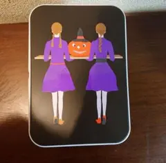 『Hさん専用』（タルティン) ハロウィン限定 四角缶 小 空缶