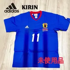 美品 サッカー 日本代表 Tシャツ 小野伸二 18番 JFA ゲームシャツ L
