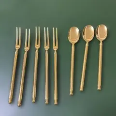 ゴールドカトラリーセット