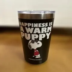 【スヌーピー】蓋付きタンブラー(セラミックコート加工)