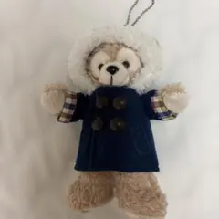 ディズニーシー2016年　ダッフィー　ダッフルコート　ぬいぐるみバッチ