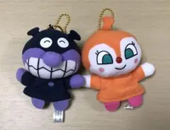 バイキンマン　ドキンちゃん　指人形　ぬいぐるみ