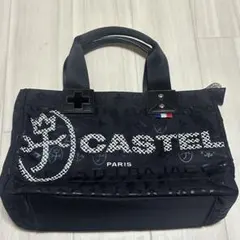 CASTEL BAJAC カステルバジャック　ブラック トートバッグ
