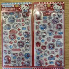 HELLO KITTY 立体キャラクターシール 2シート