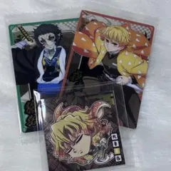 鬼滅の刃 ウエハース カード/ステッカーセット 獪岳 我妻善逸