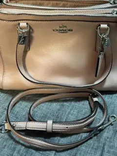 COACH ハンド ショルダー バッグ ピンク