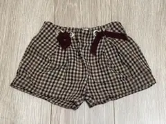 【ZARA baby】チェック柄ショートパンツ 98cm