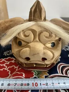 加賀獅子頭 置物 縁起物 骨董品 - メルカリ