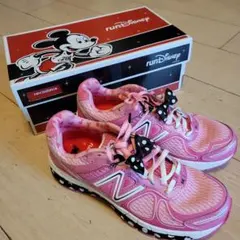 ミニー推し必見！New Balance Disney Run スニーカー24cm
