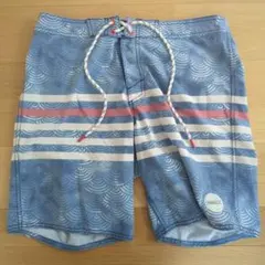 オニールサーフパンツ 波模様 ストライプ