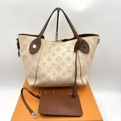 ❣️ルイヴィトン❣️マヒナ•ヒナPMクレームハンドバッグ【極美品】