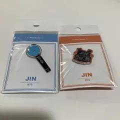 BTS JIN ピンバッジ2点セット