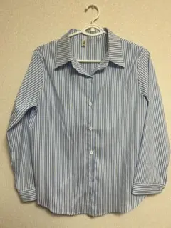 YOE-Fashion ストライプ 長袖シャツ