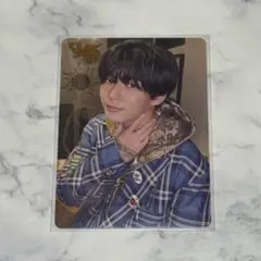 なにわ男子　HARD WORK通常盤特典　トレカ　長尾謙杜