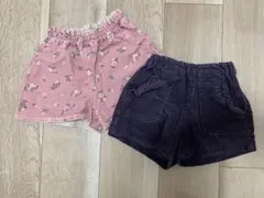 中古品　アプレレクールとスラップスリップ　パンツ　半ズボン　2点セット売り