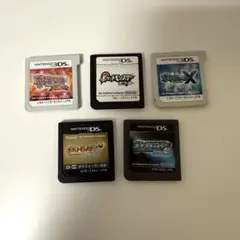 ち*ん様 ポケットモンスター 3DSソフト 5本セット