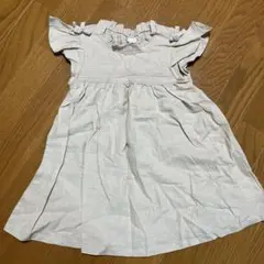 新品未使用　半袖ワンピース 110 ベージュ