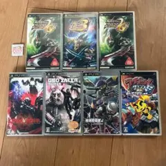 PSPソフトセット まとめ売り 3DS 8個セット MH 3rd 2ndG など