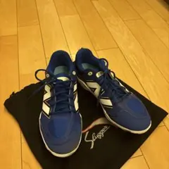 New Balance 野球用スパイク ネイビー - メルカリ