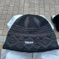 Supreme 22SS Overprint Beanie BLACK - メルカリ