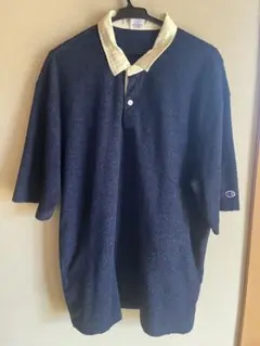 Champion ネイビー ポロシャツ