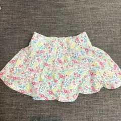美品 80cm 春夏BabyGAP 花柄キュロットスカートのサムネイル