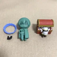 葬送のフリーレンカプセルフィギュア　ミミック&フリーレン　ヒンメル銅像 セブン